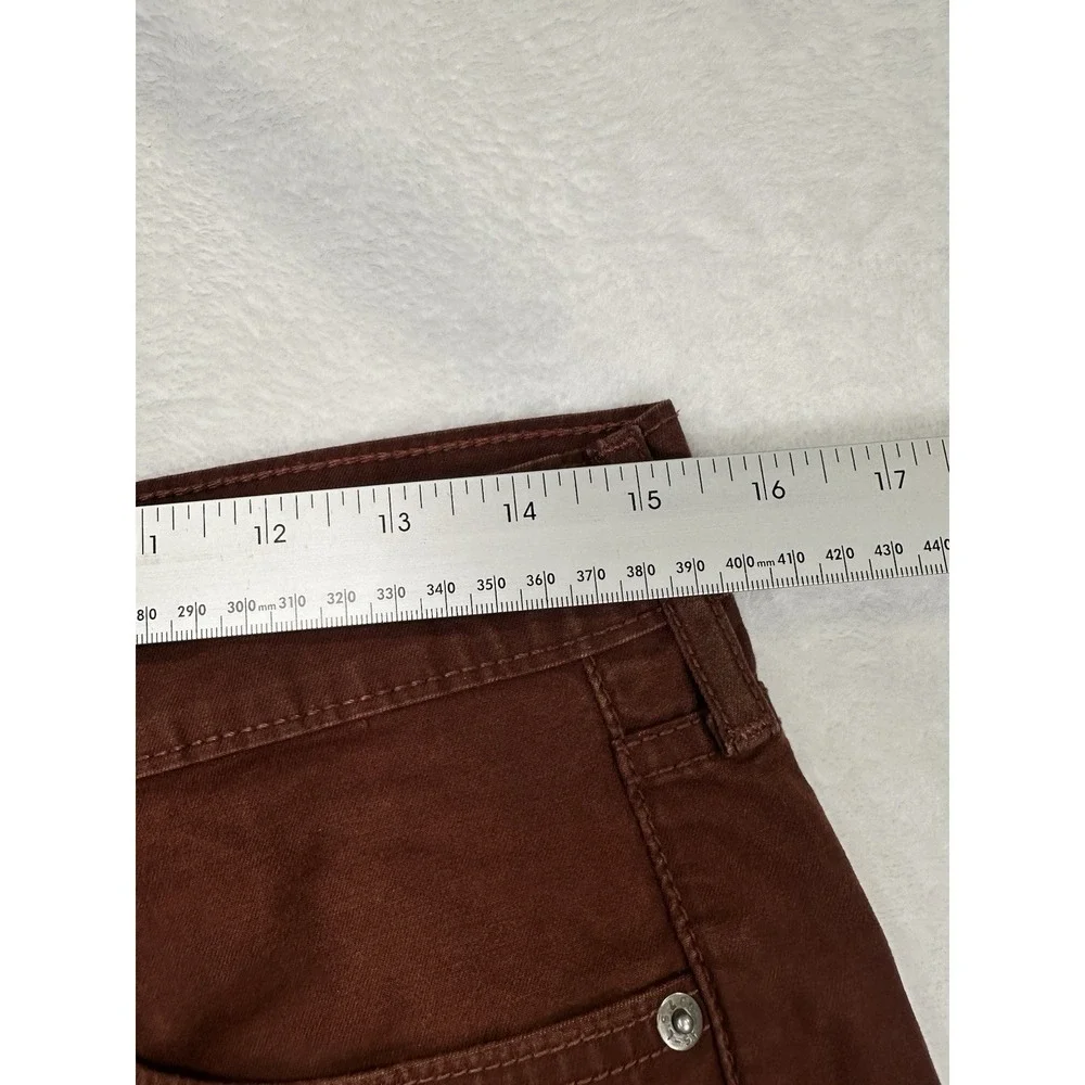 Levis 511 Jeans Mens 31x30 Orange Brown Slim Tapered Stretch Denim Cotton Blend